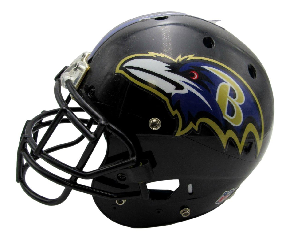 Baltimore Ravens Team Issued Black Full Size Authentic Football Helmet 215287