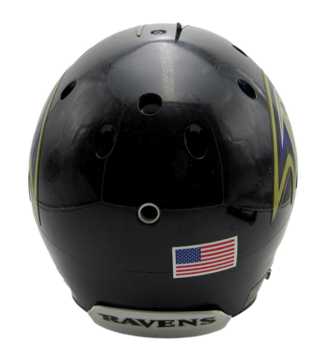 Baltimore Ravens Team Issued Black Full Size Authentic Football Helmet 215287
