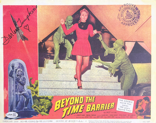 Darlene Tompkins Actress Signed/Autographed 11x14 Lobby Card JSA 215537