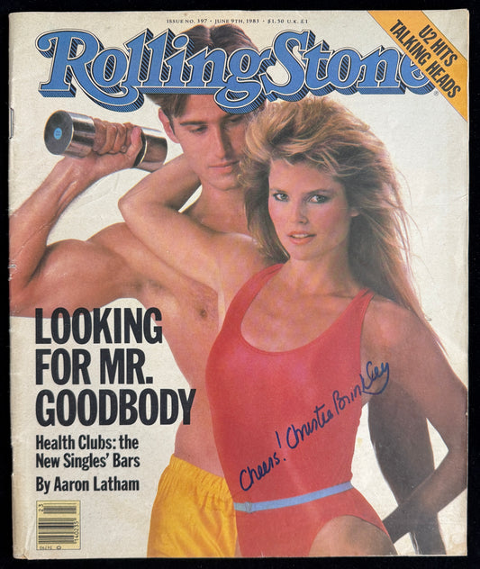 Christie Brinkley Model Signed/Inscr 6/9/1983 Rolling Stone Magazine JSA 215539