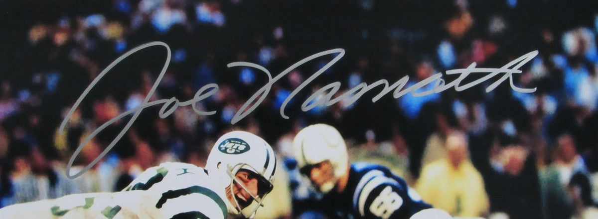 Joe Namath HOF Signed/Autographed 16x20 Photo New York Jets PSA/DNA 215353