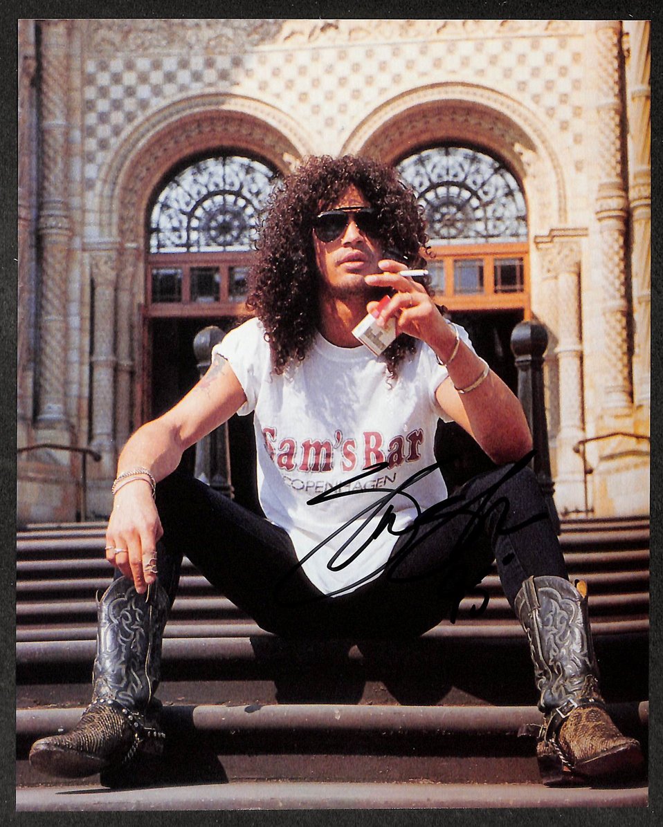 Slash Signed/Autographed 8x10 Photo Guns N Roses BAS 214426