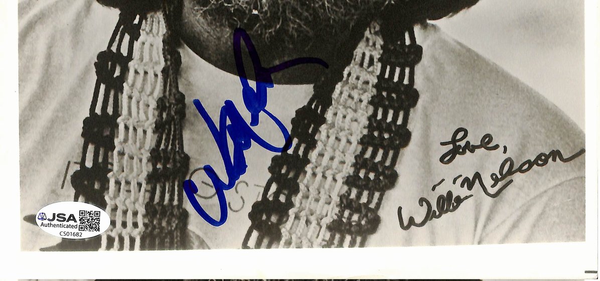 Willie Nelson Signed/Autographed 8x10 Photo Musician JSA 214429