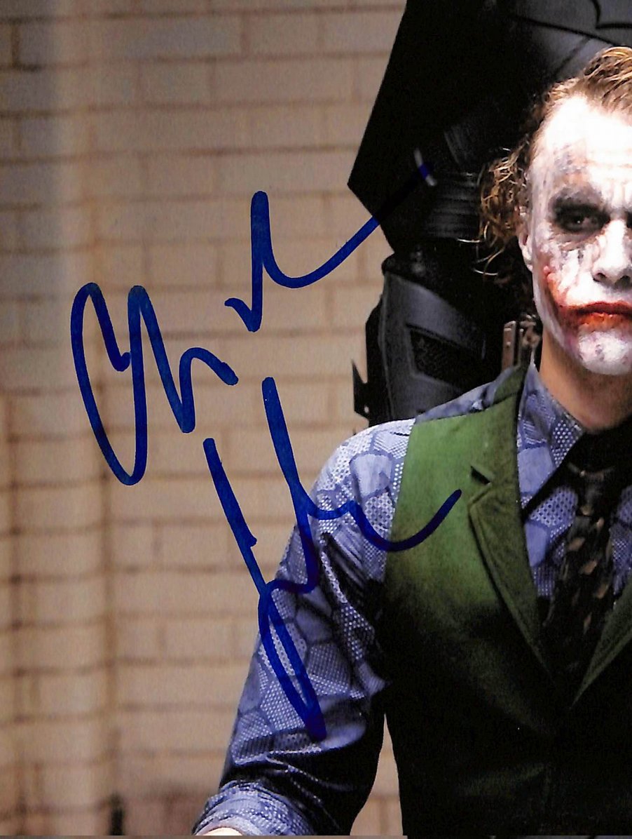 Christian Bale Signed/Autographed 8x10 Photo Batman BAS 214435