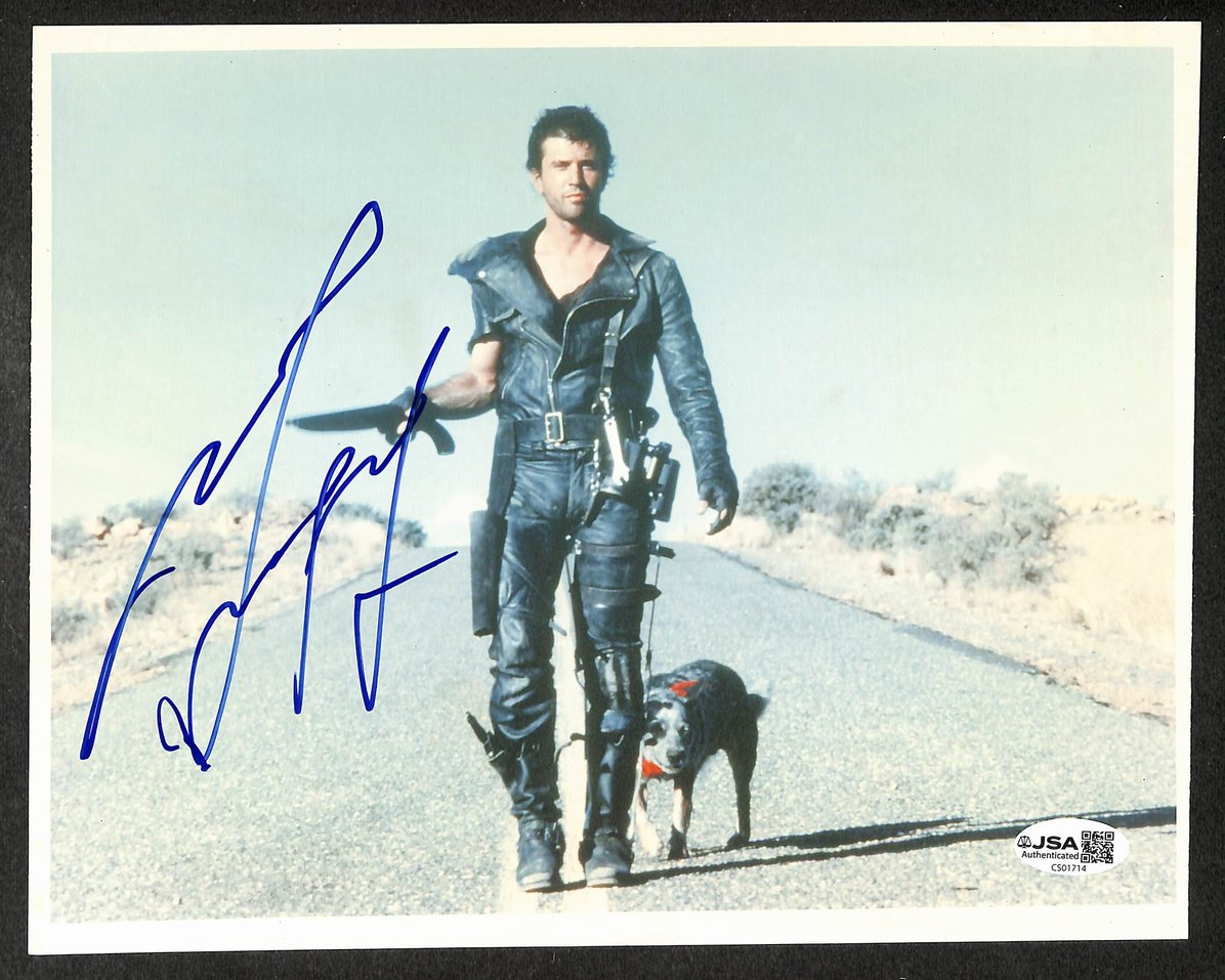 Mel Gibson Signed/Autographed 8x10 Photo Mad Max JSA 214436