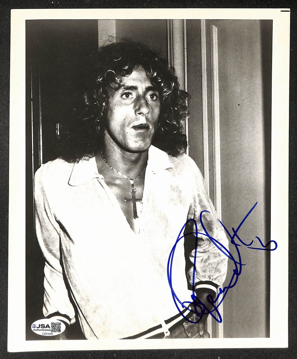 Roger Daltrey Signed/Autographed 8x10 Photo The Who JSA 214438