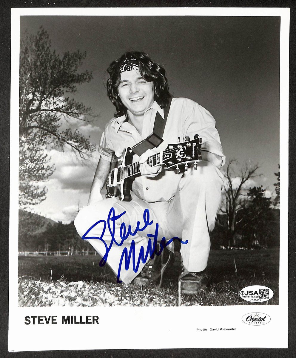 Steve Miller Signed/Autographed 8x10 Photo Steve Miller Band JSA 214439
