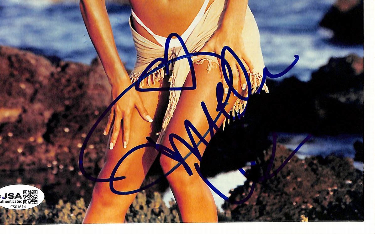 Pamala Anderson Signed/Autographed 8x10 Photo Baywatch JSA 214445
