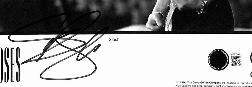 Slash Signed/Autographed 8x10 Photo Guns N Roses BAS 214447