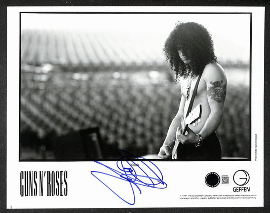 Slash Signed/Autographed 8x10 Photo Guns N Roses BAS 214448
