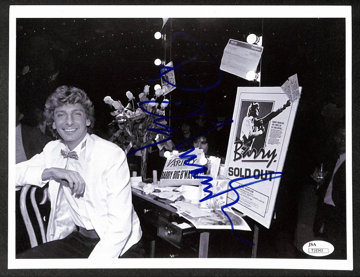 Barry Manilow Signed/Autographed 8x10 Photo Signer JSA 214450