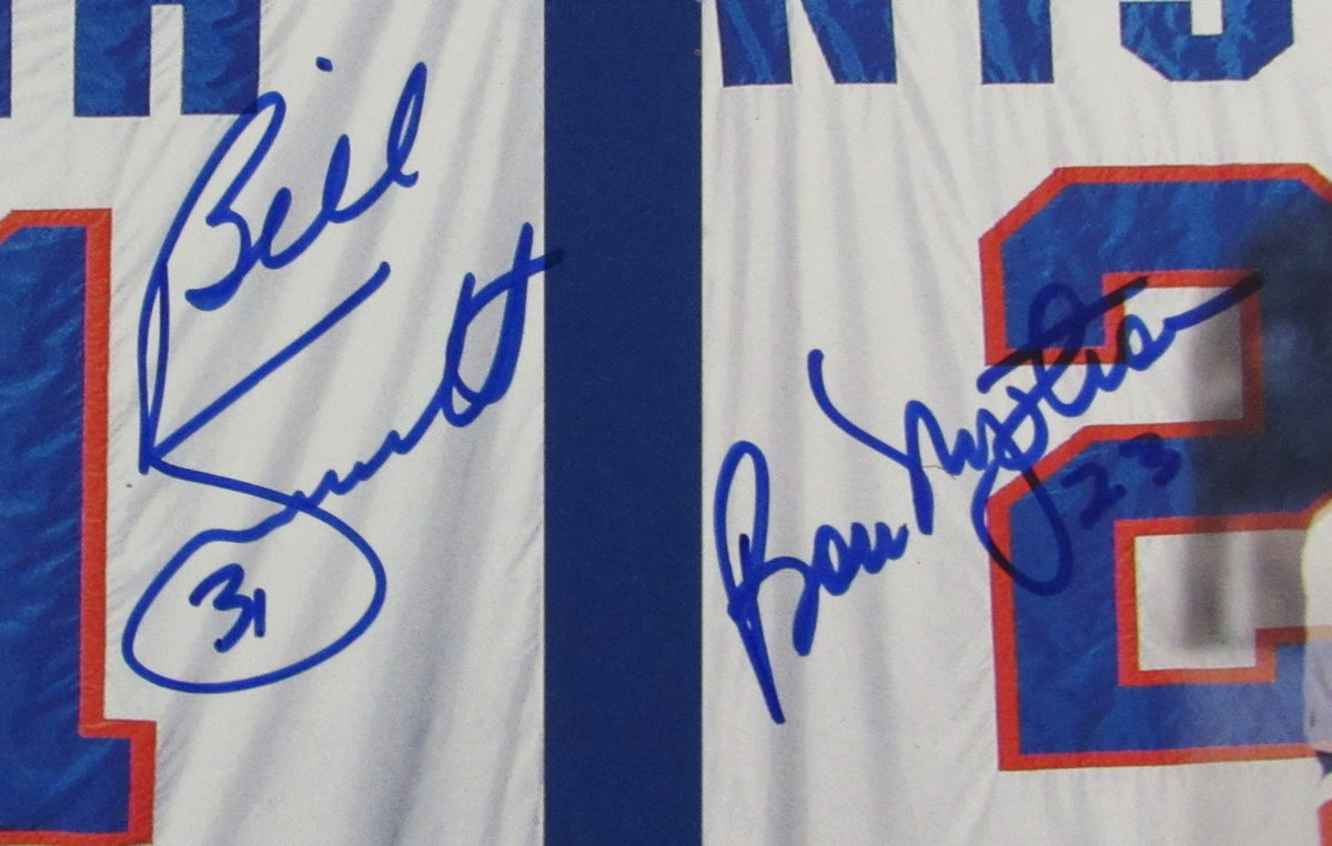 Potvin/Bossy/Smith/Nystrom Multi-Signed 11x17 Poster Islanders JSA 215360