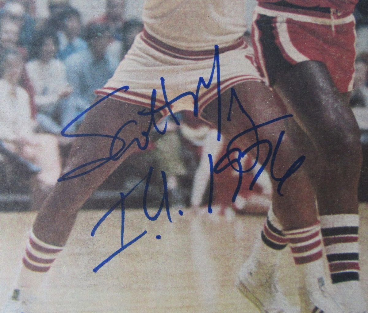 Scott May Signed/Inscr 1/31/1976 The Sporting News Indiana Hoosiers JSA 215361