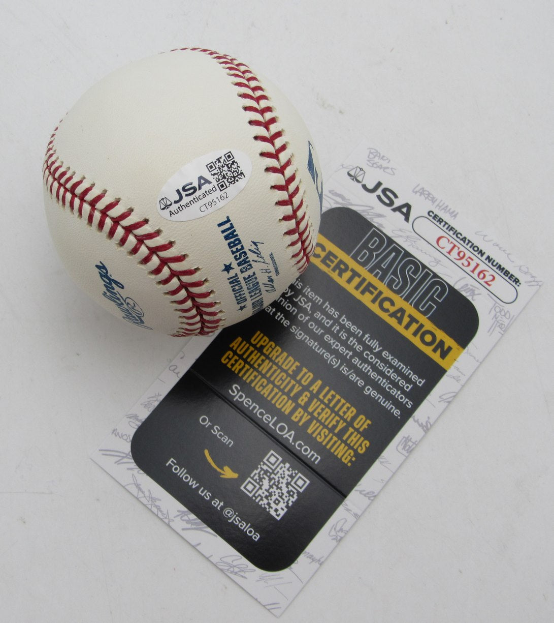 Tony Perez Signed/Autographed w/ HOF 2000 Insc OMLB Baseball Reds JSA 215389