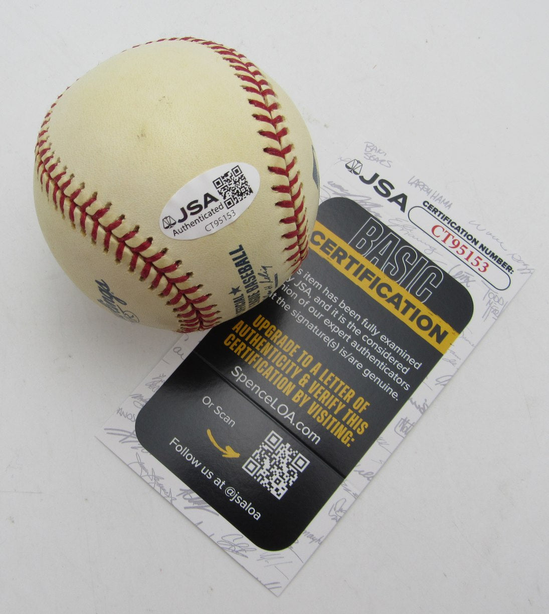 Nomar Garciaparra Signed/Autographed OMLB Baseball Red Sox JSA 215390