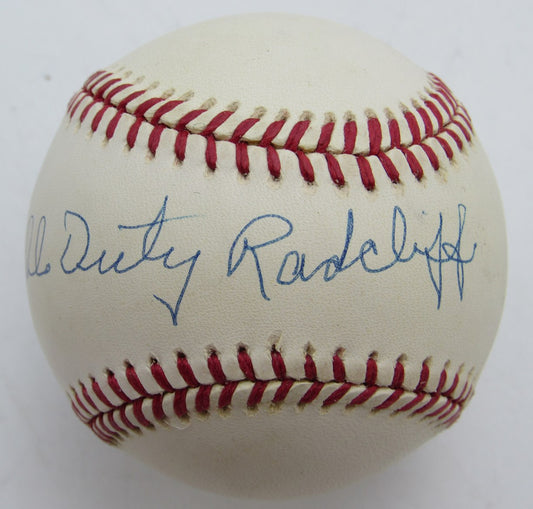 Ted Double Duty Radcliffe Signed/Autographed OALB Baseball Grays JSA 215392