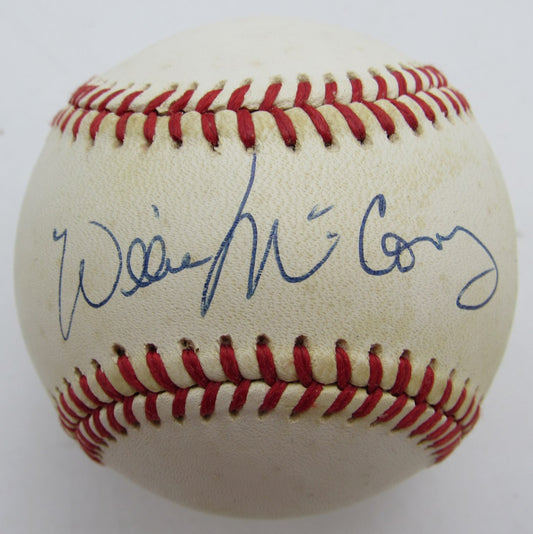 Willie McCovey HOF Signed/Autographed ONLB Baseball Giants JSA 215393