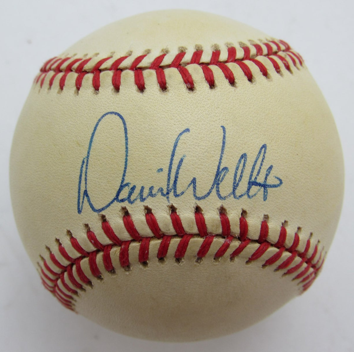 David Wells Signed/Autographed OALB Baseball Yankees JSA 215395