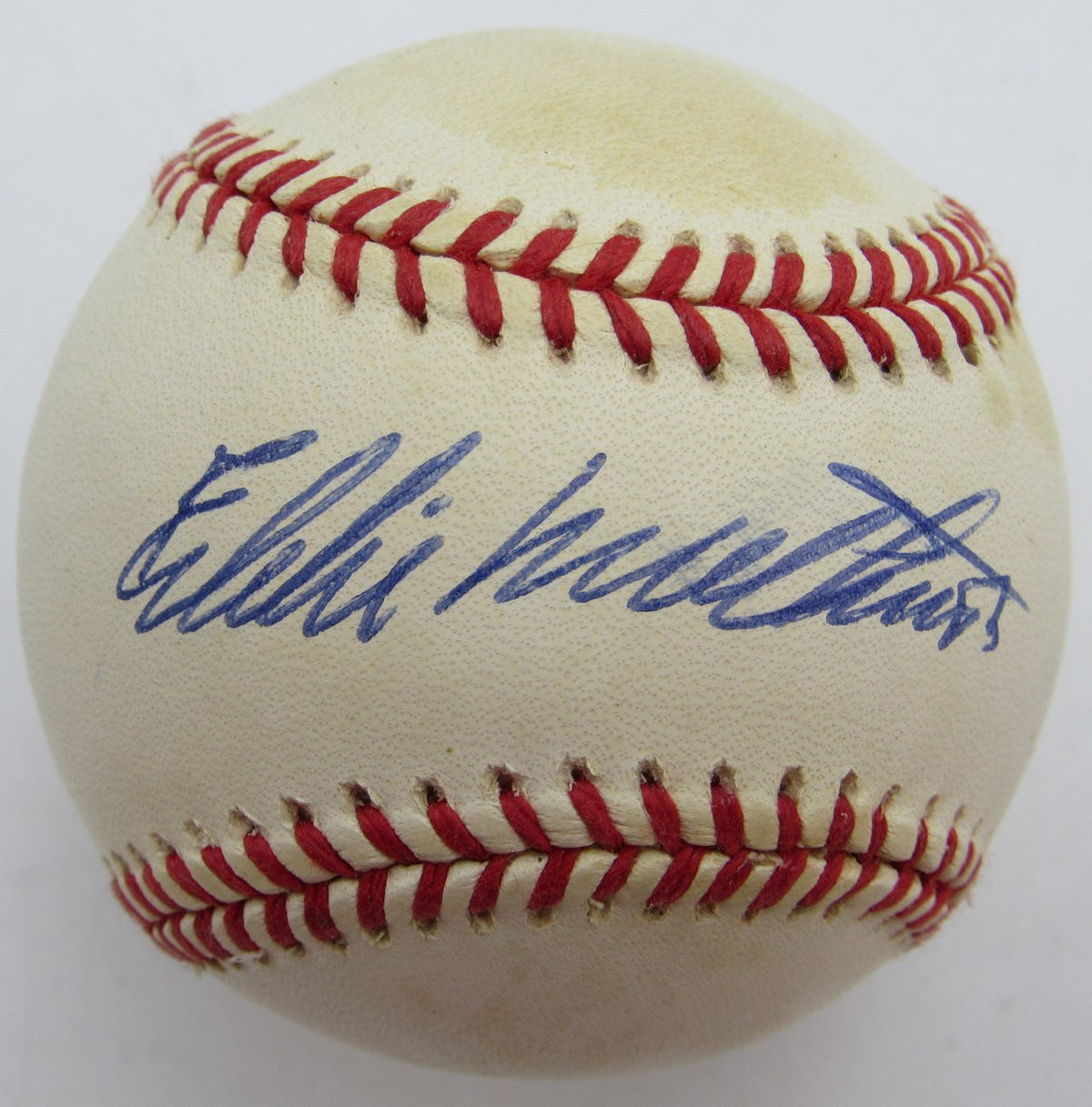 Eddie Mathews HOF Signed/Autographed OALB Baseball Braves JSA 215401