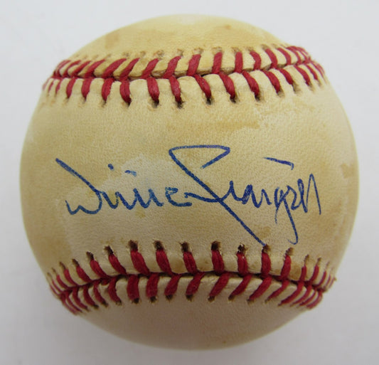 Willie Stargell HOF Signed/Autographed ONLB Baseball Pirates JSA 215403