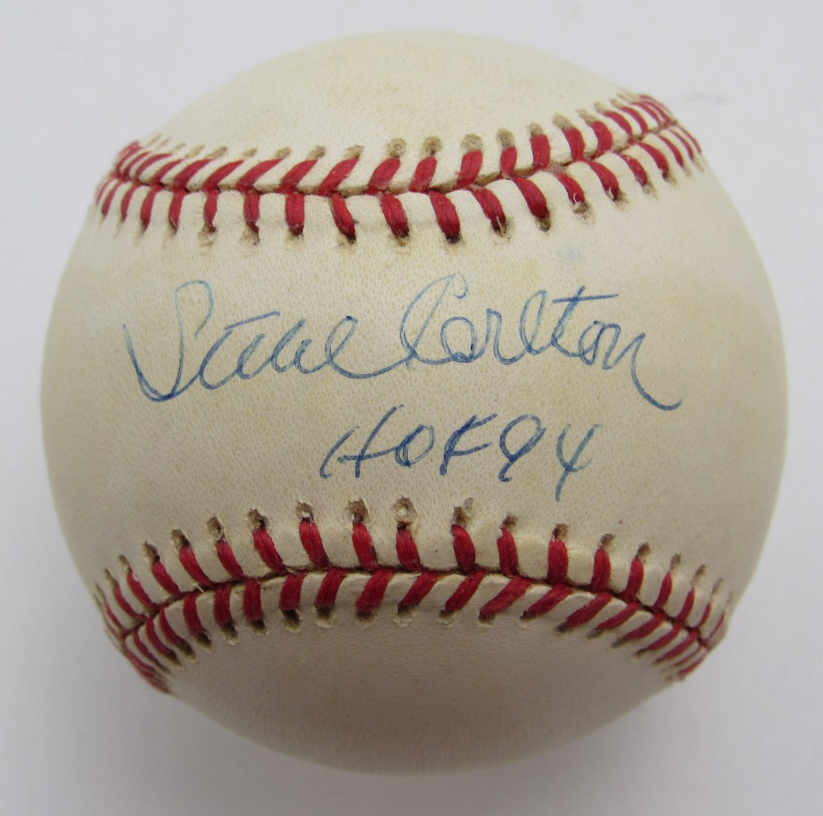 Steve Carlton Signed/Autographed w/ HOF 94 ONLB Baseball Phillies JSA 215410