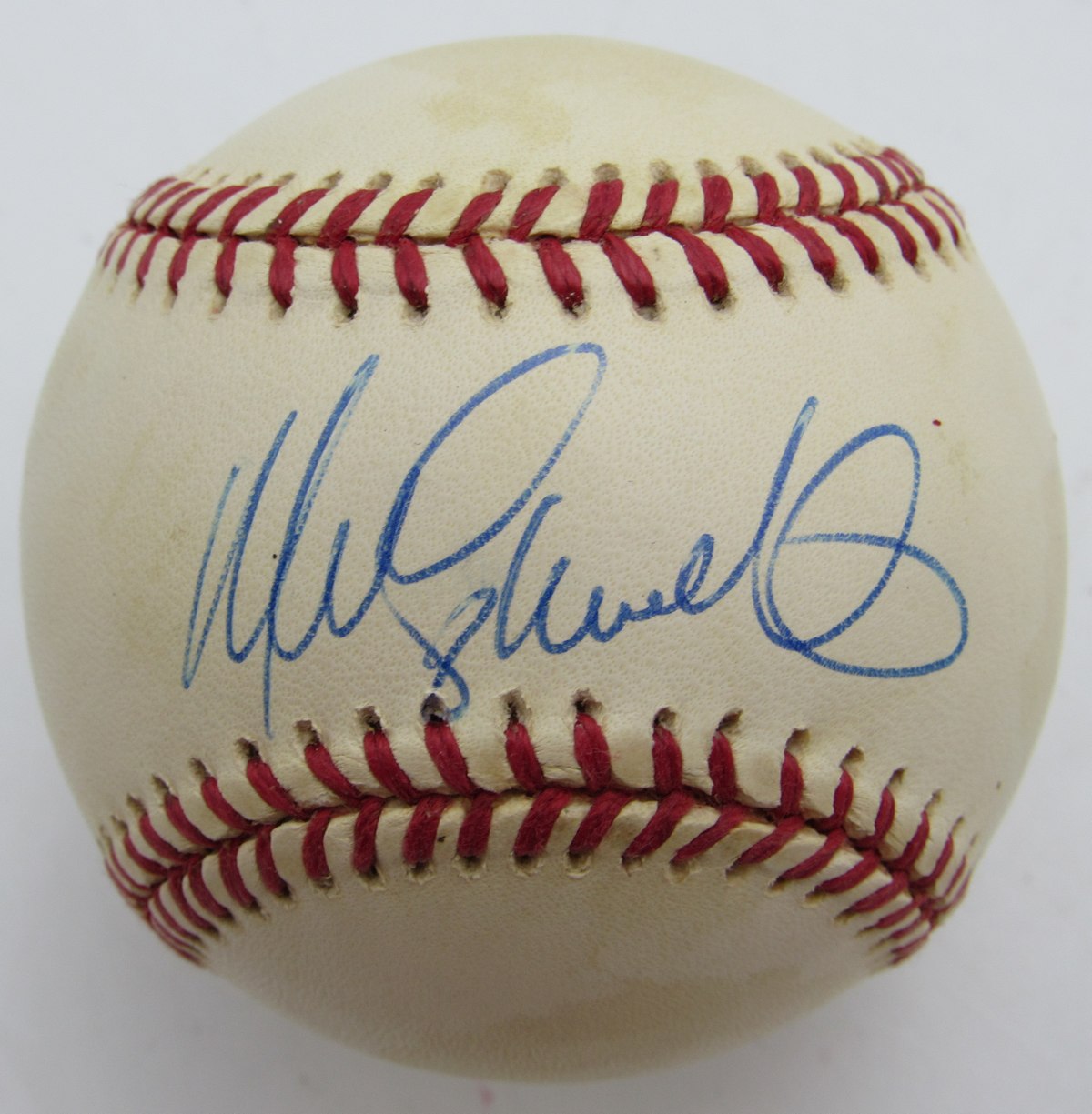 Mike Schmidt HOF Signed/Autographed ONLB Baseball Phillies JSA 215416