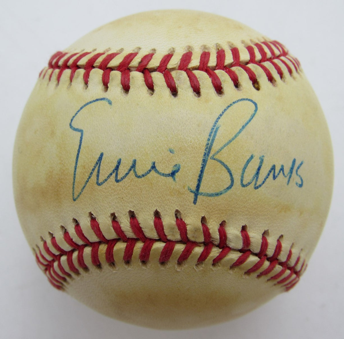 Ernie Banks HOF Signed/Autographed ONLB Baseball Cubs JSA 215418