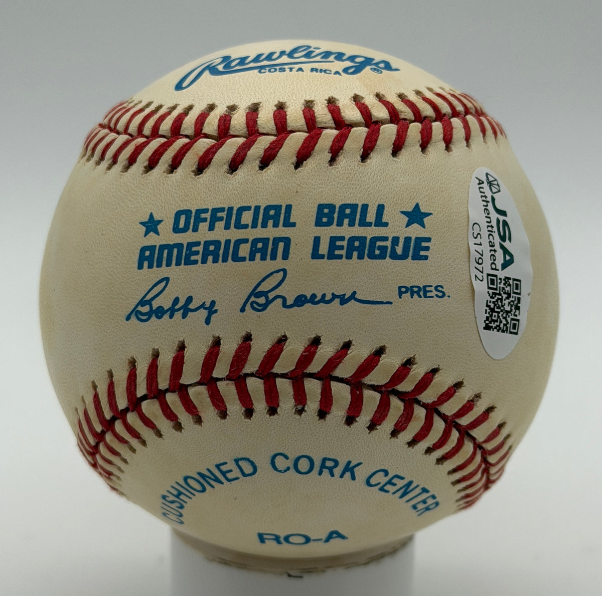 Don Larsen Signed/Autographed w/ 10-8-56 Insc OALB Baseball Yankees JSA 215584