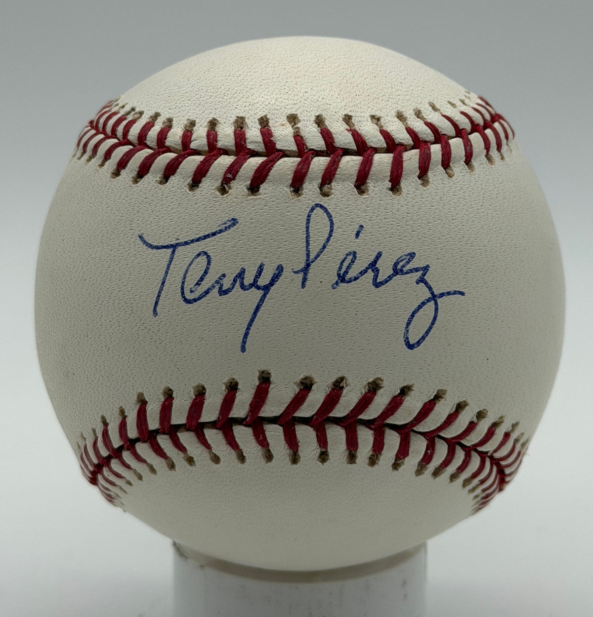Tony Perez HOF Signed/Autographed OMLB Baseball Reds JSA 215588
