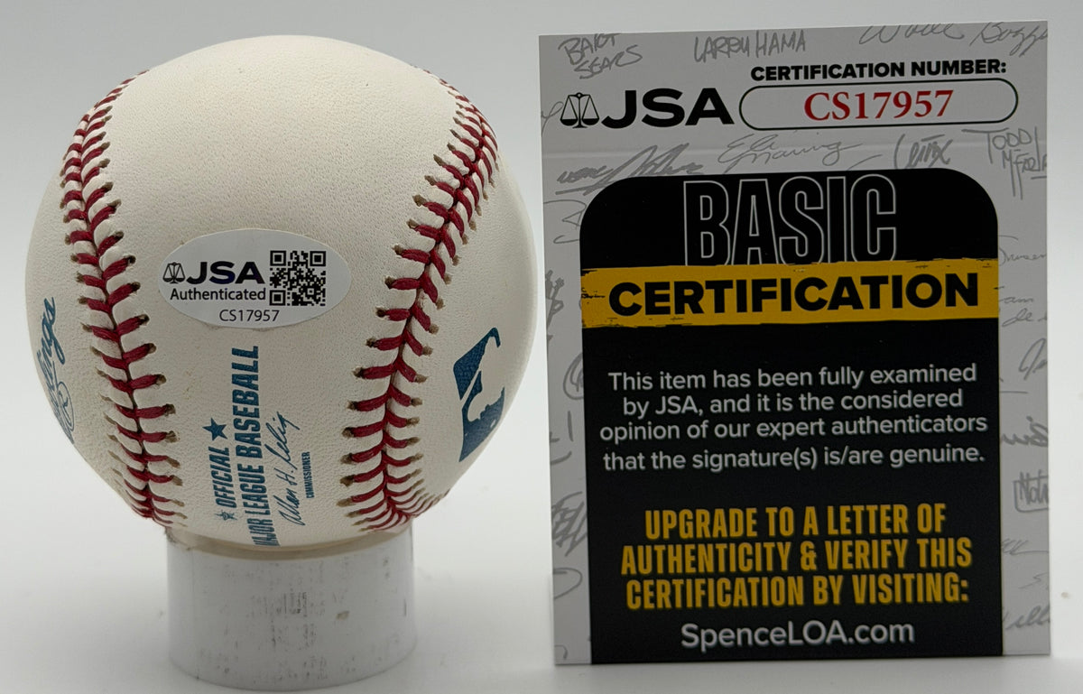 Tony Perez HOF Signed/Autographed OMLB Baseball Reds JSA 215588