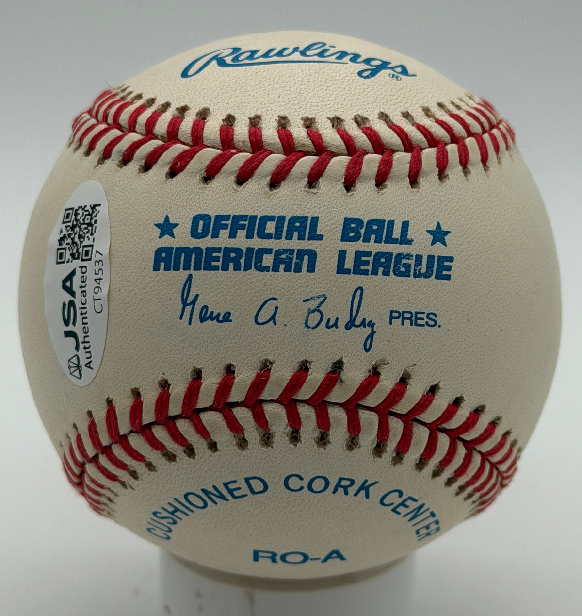 Pedro Martinez HOF Signed/Autographed OALB Baseball Red Sox JSA 215591