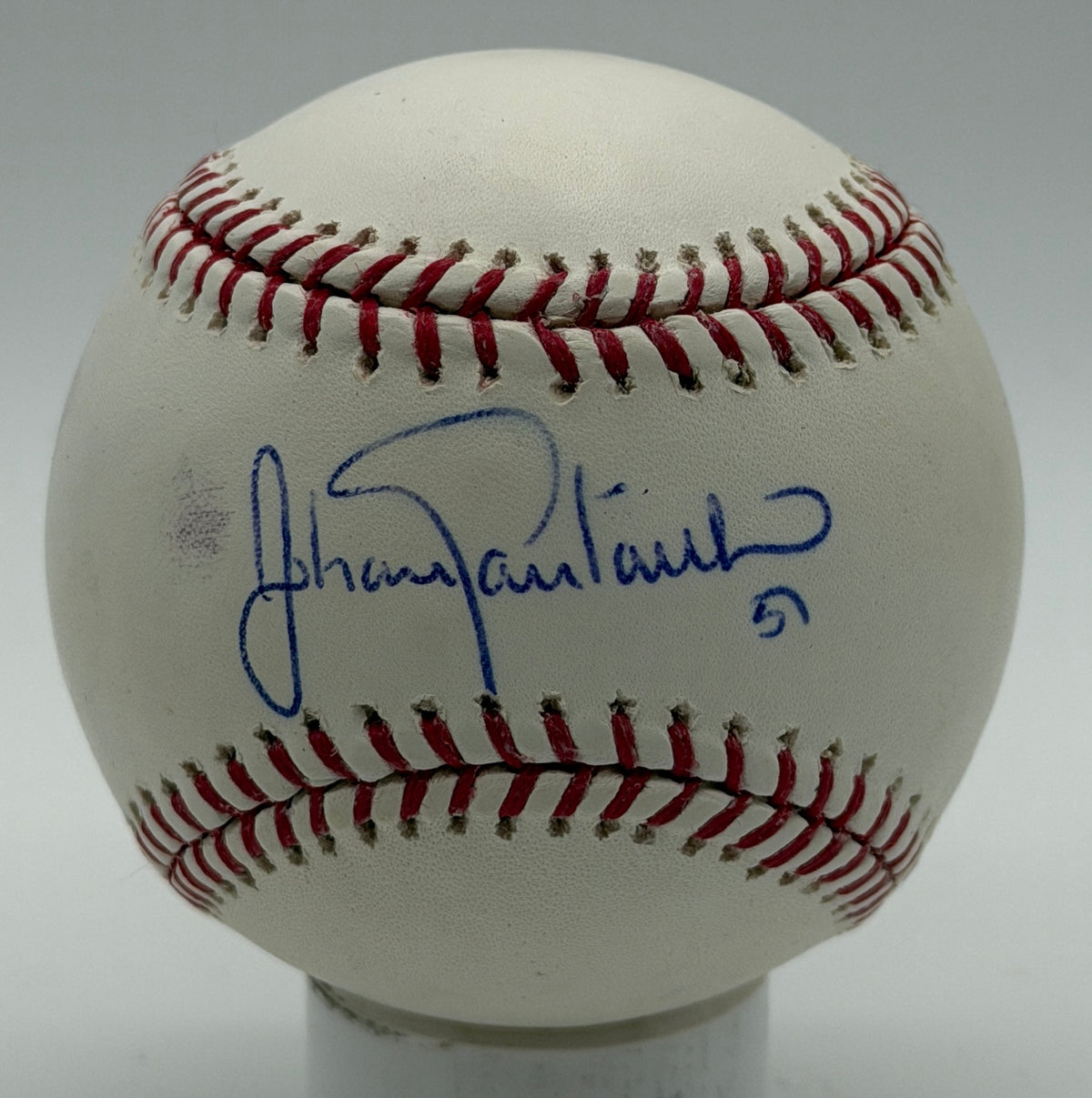 Johan Santana Signed/Autographed OMLB Baseball Twins JSA 215593
