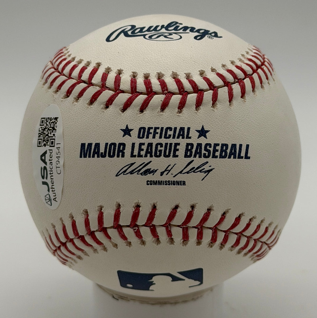 Johan Santana Signed/Autographed OMLB Baseball Twins JSA 215593