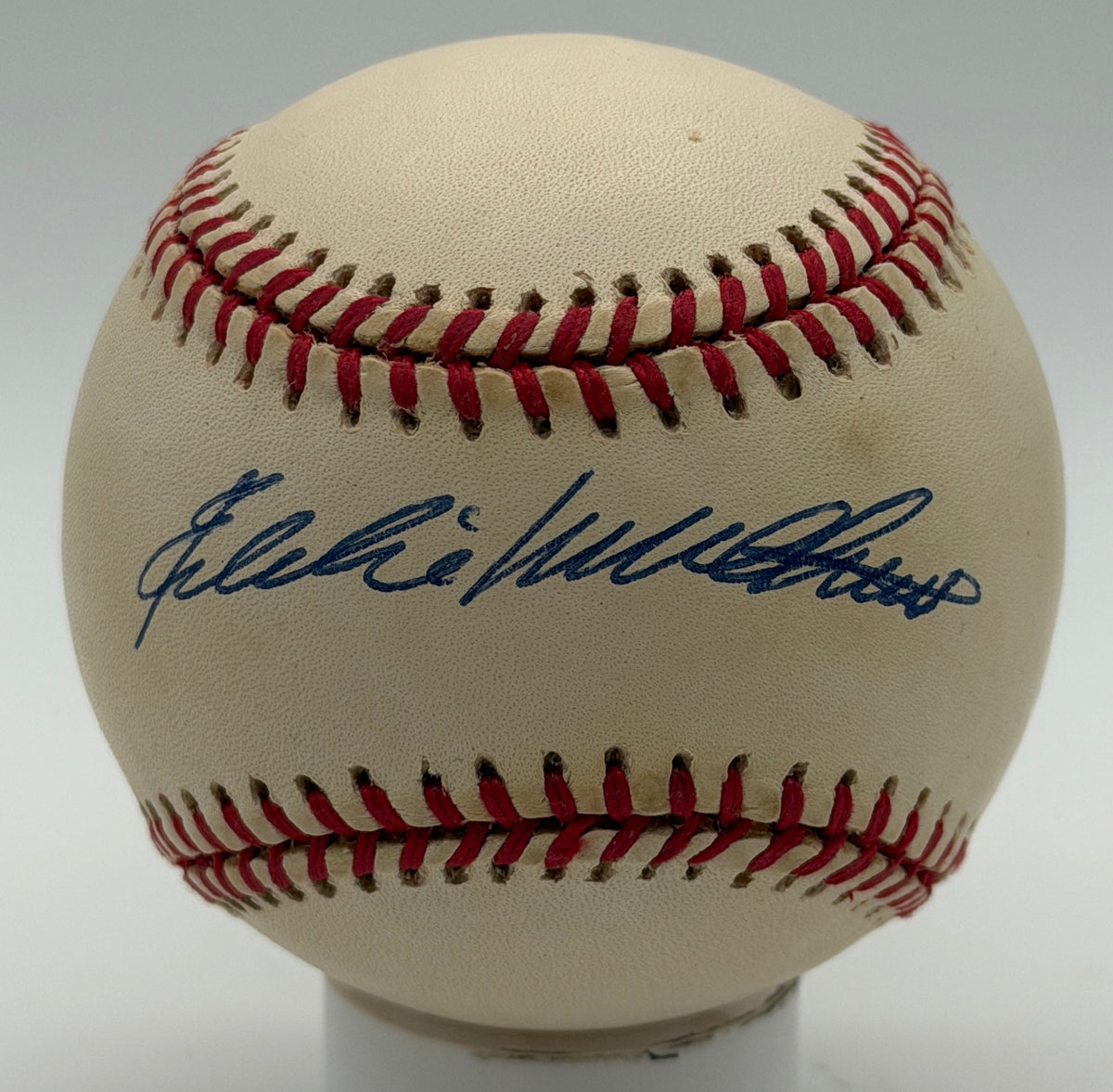 Eddie Mathews HOF Signed/Autographed ONLB Baseball Braves JSA 215596