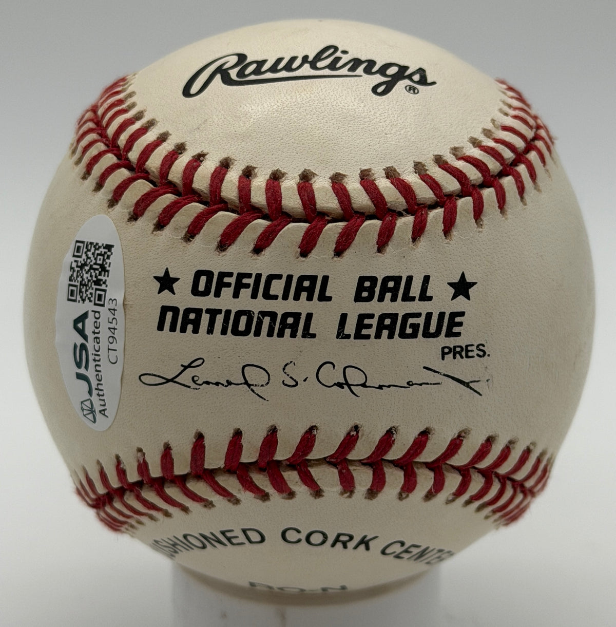 Mark McGwire Signed/Autographed ONLB Baseball Cardinals JSA 215597