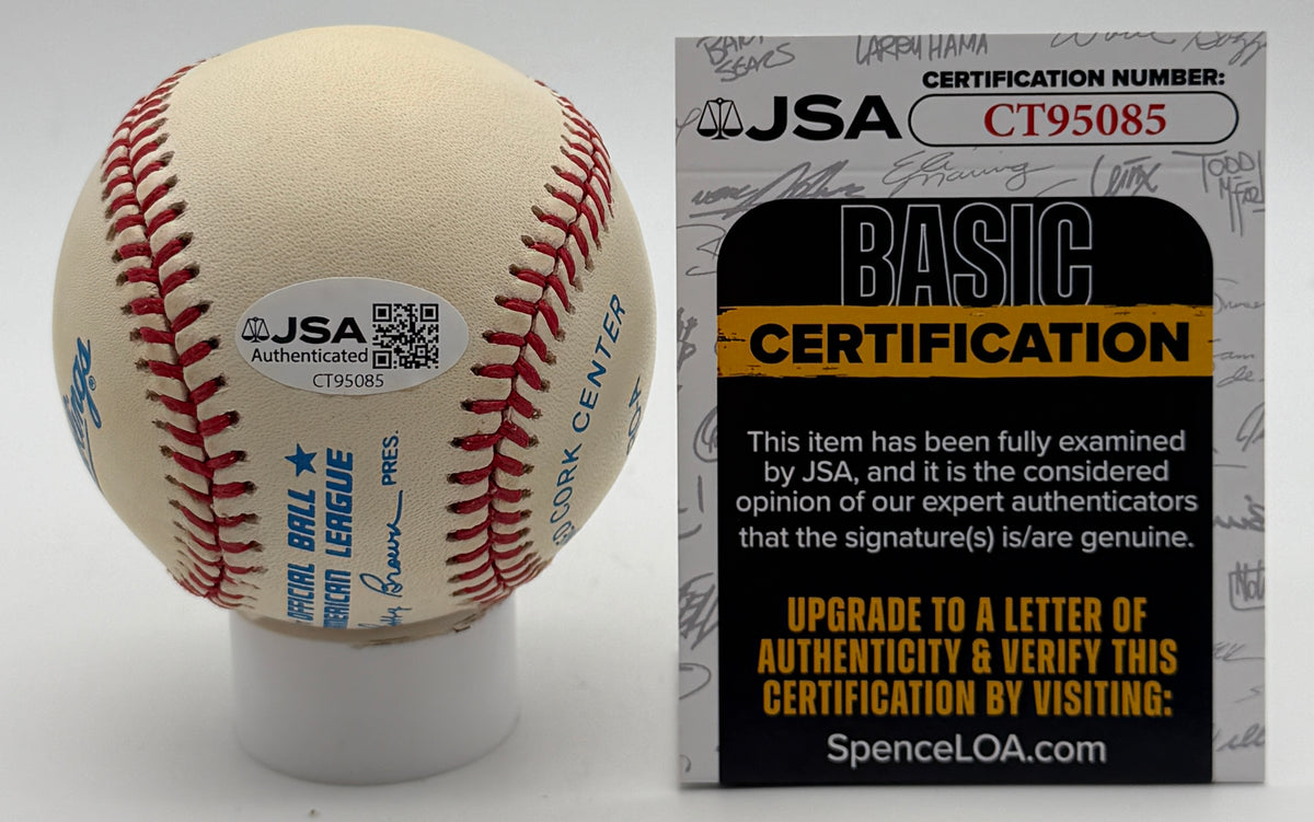 Early Wynn HOF Signed/Autographed OALB Baseball Senators JSA 215605