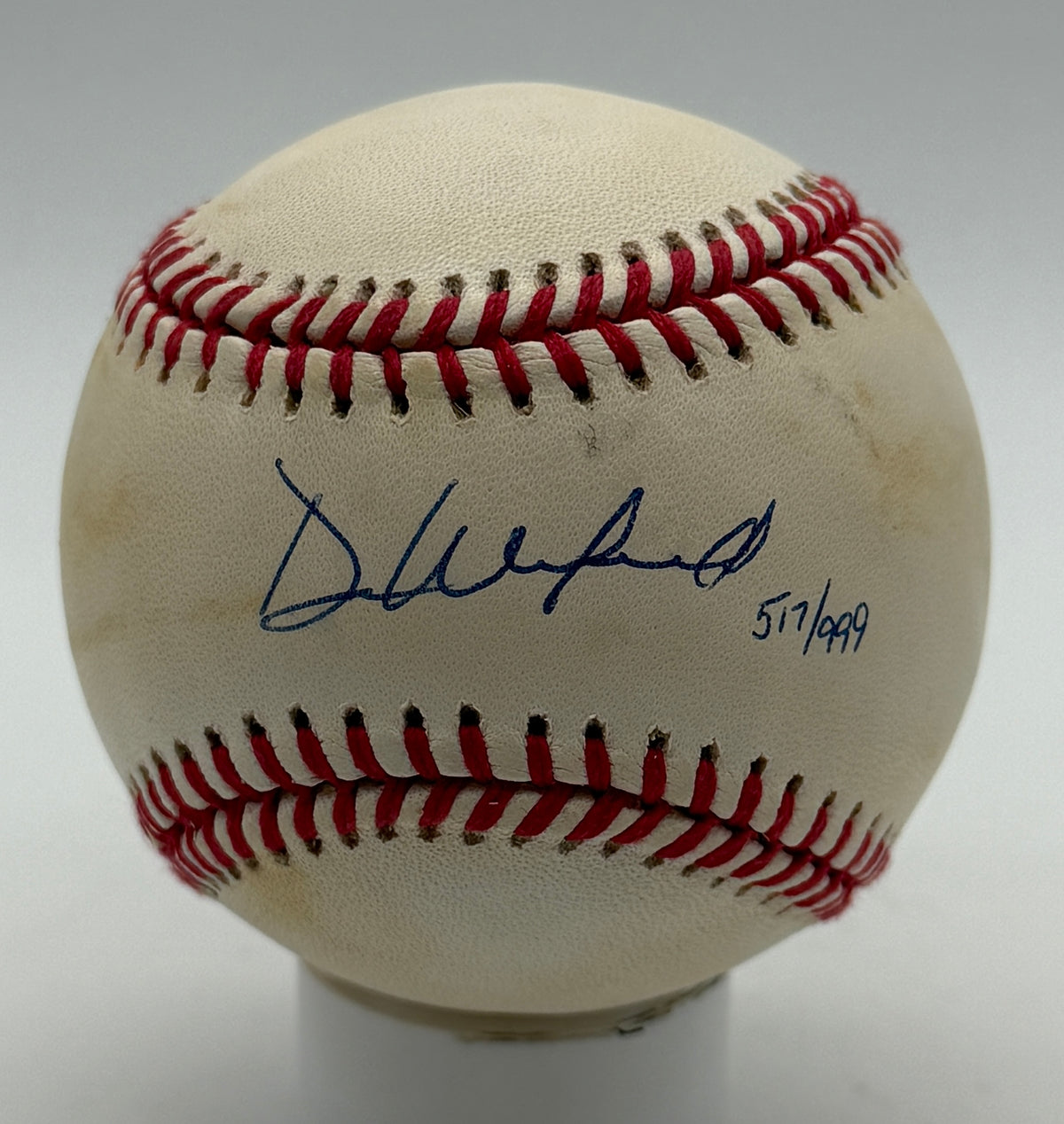 Dave Winfield HOF Signed/Autographed 92 WS Official Baseball Blue Jays JSA 15608