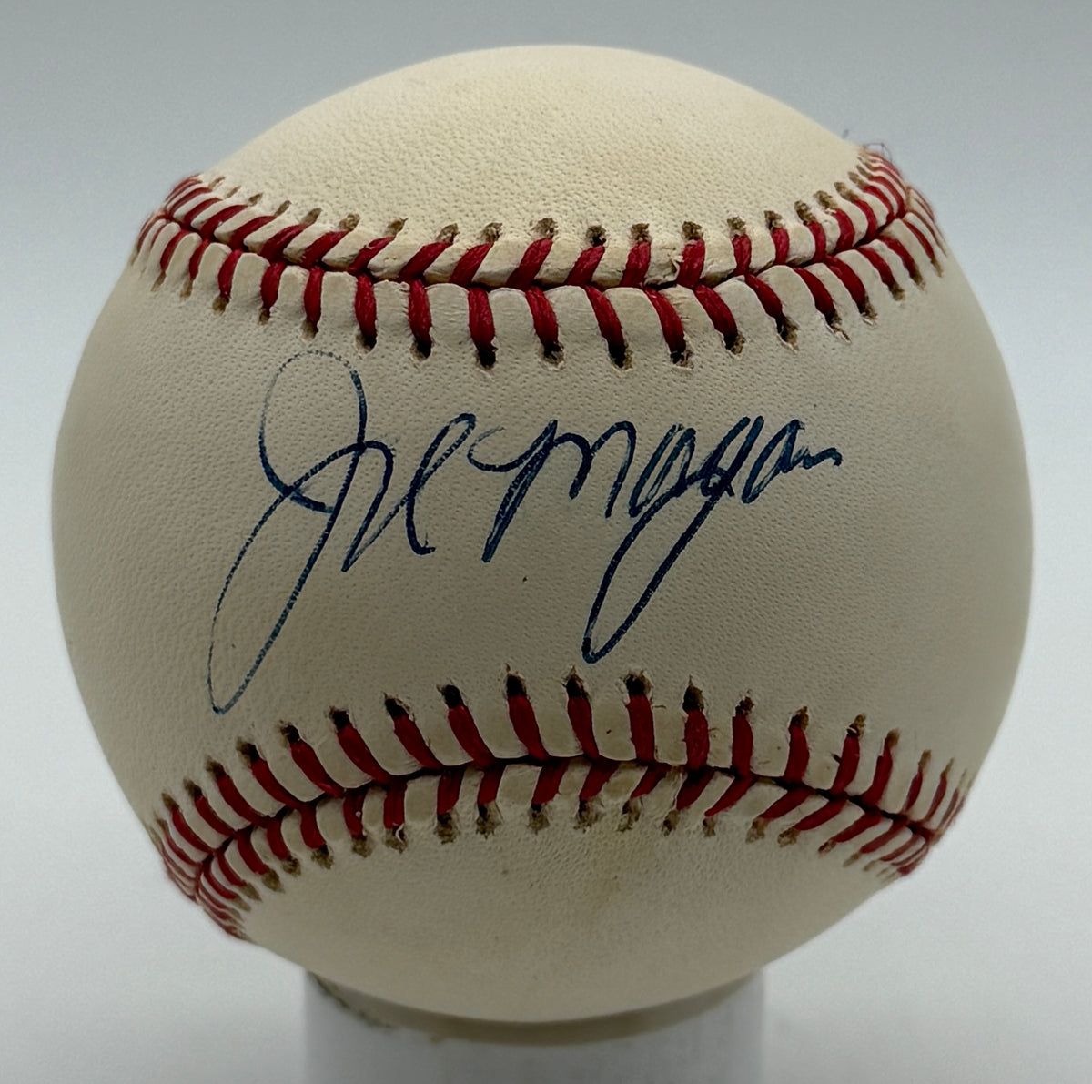 Joe Morgan HOF Signed/Autographed ONLB Baseball Reds JSA 215616