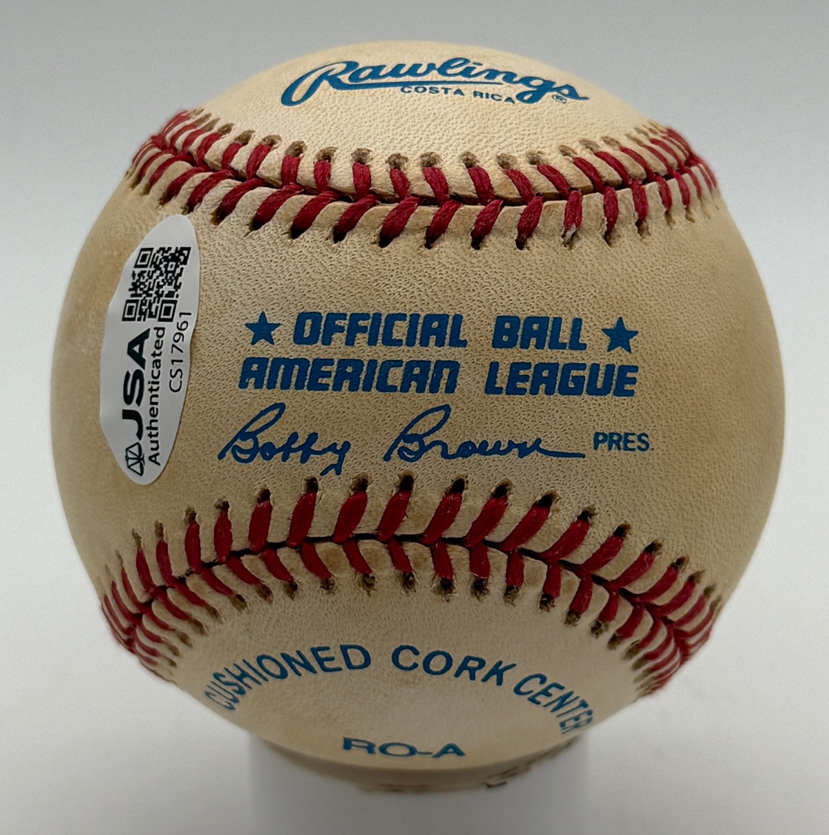 Eddie Murray HOF Signed/Autographed OALB Baseball Orioles JSA 215618