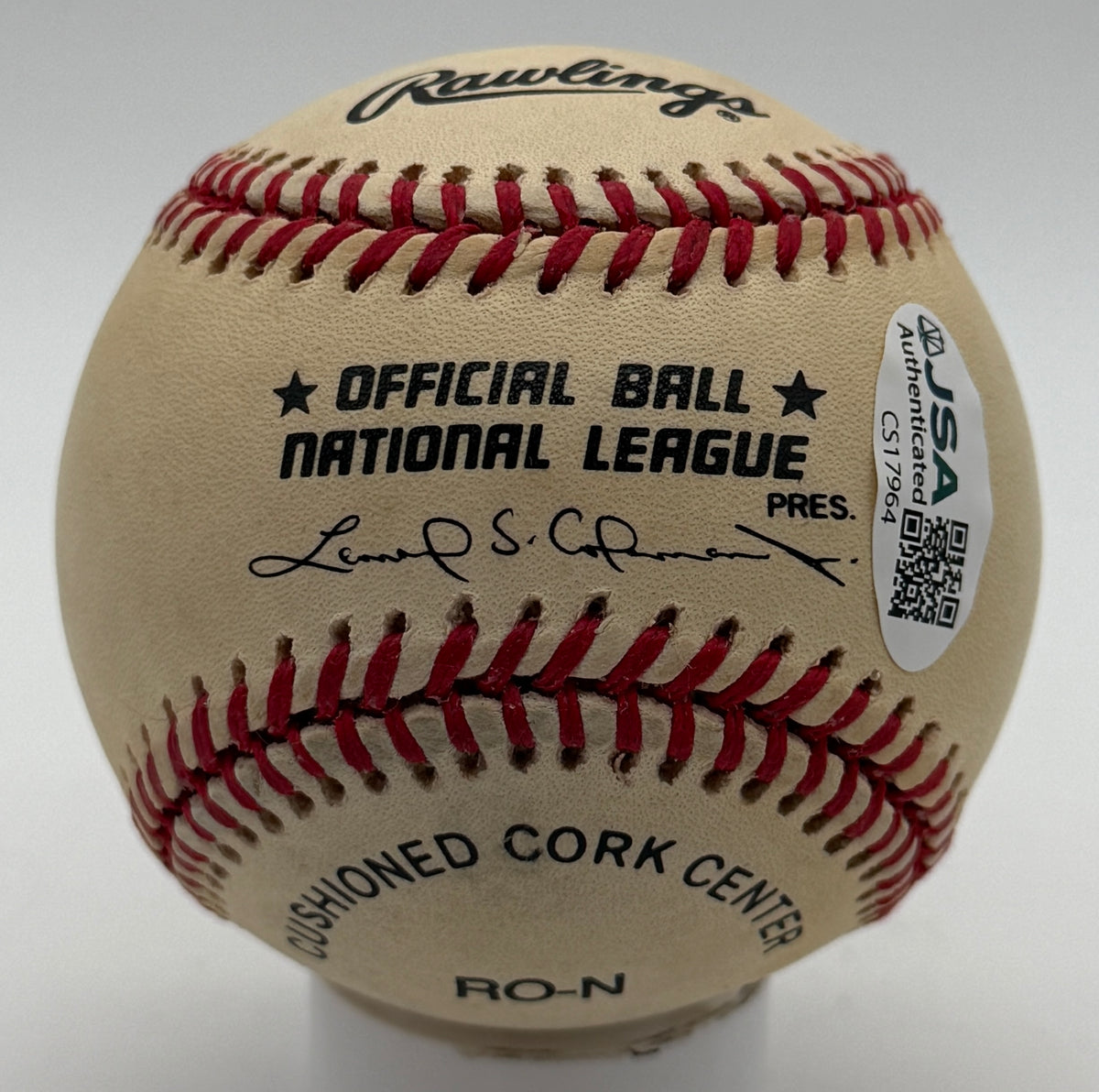 Mike Schmidt HOF Signed/Autographed ONLB Baseball Phillies JSA 215619