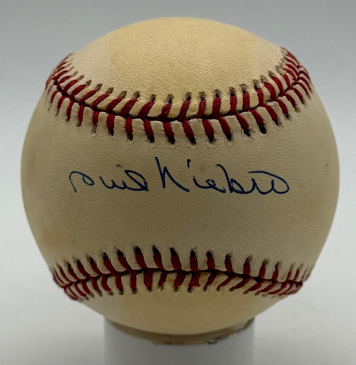 Phil Niekro HOF Signed/Autographed ONLB Baseball Braves JSA 215620
