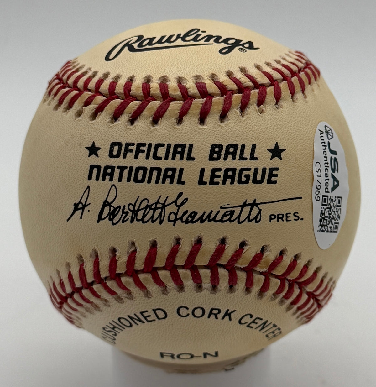Phil Niekro HOF Signed/Autographed ONLB Baseball Braves JSA 215620
