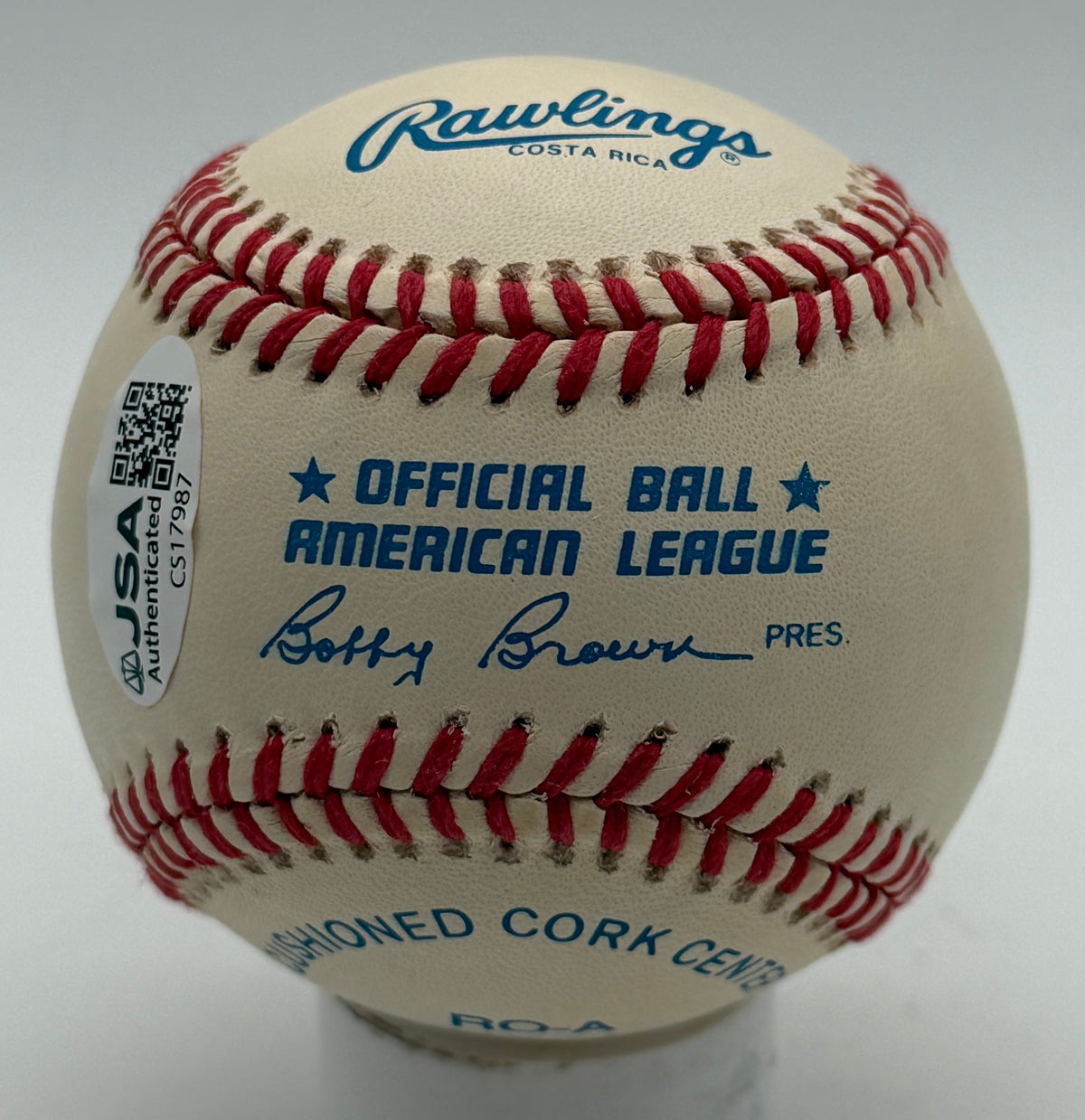 Hal Newhouser HOF Signed/Autographed OALB Baseball Tigers JSA 215625