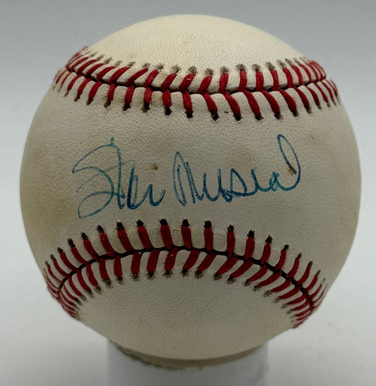 Stan Musial HOF Signed/Autographed ONLB Baseball Cardinals JSA 215626