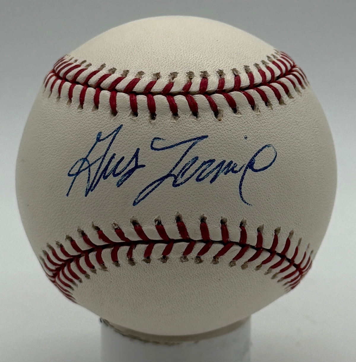 Gus Zernial Signed/Autographed OMLB Baseball Athletics JSA 215627
