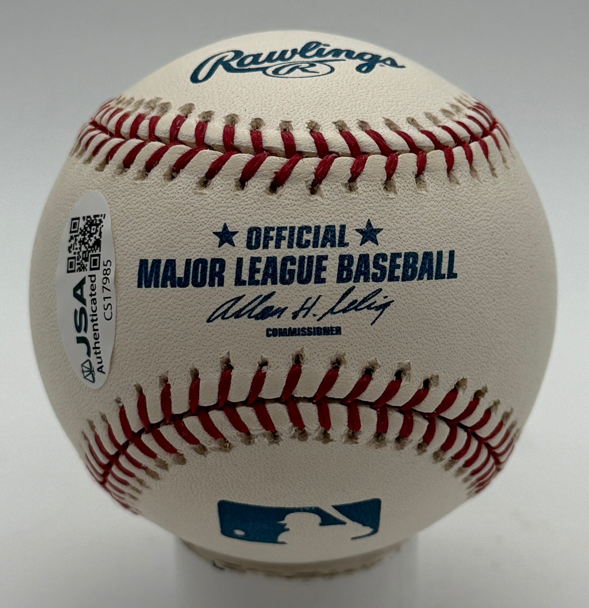 Gus Zernial Signed/Autographed OMLB Baseball Athletics JSA 215627