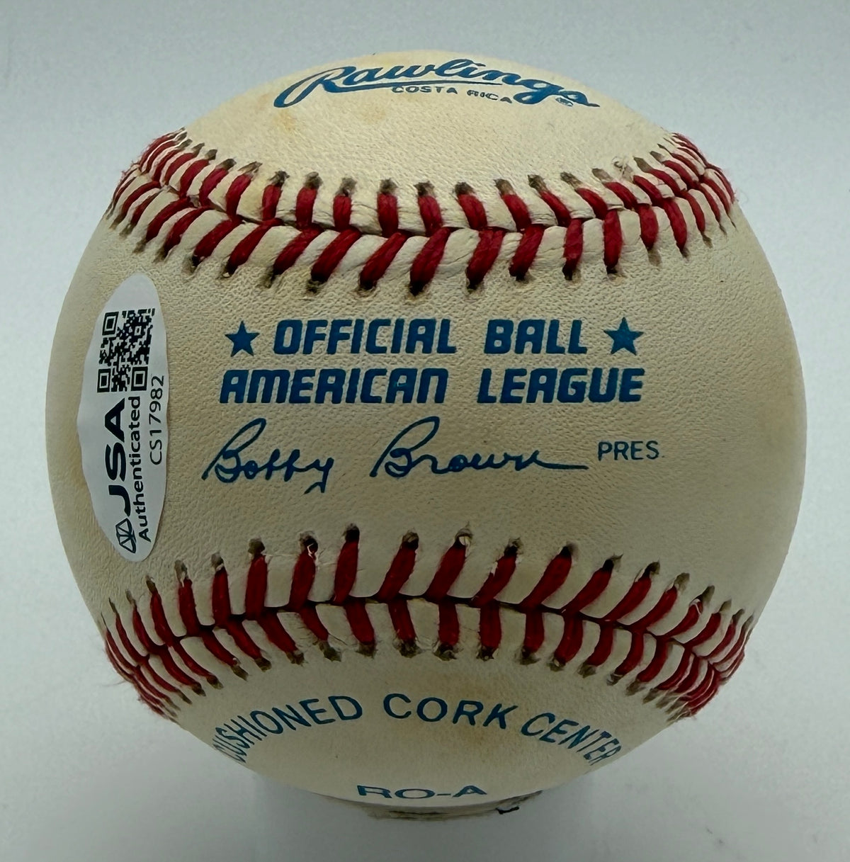Al Lopez HOF Signed/Autographed OALB Baseball Dodgers JSA 215628