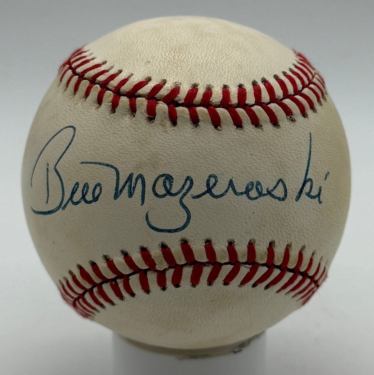 Bill Mazeroski HOF Signed/Autographed ONLB Baseball Pirates JSA 215630