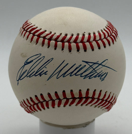 Eddie Mathews HOF Signed/Autographed ONLB Baseball Braves JSA 215631