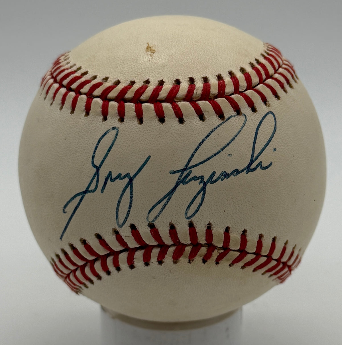 Greg Luzinski Signed/Autographed ONLB Baseball Phillies JSA 215634